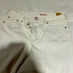 true religion white jeans straight